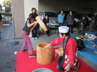 自治会周年イベント餅つき大会 イメージ画像
