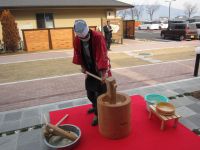 住宅展示場集客イベント餅つき大会 イメージ画像