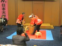 懇親会での余興餅つき イメージ画像