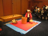 懇親会での余興餅つき イメージ画像